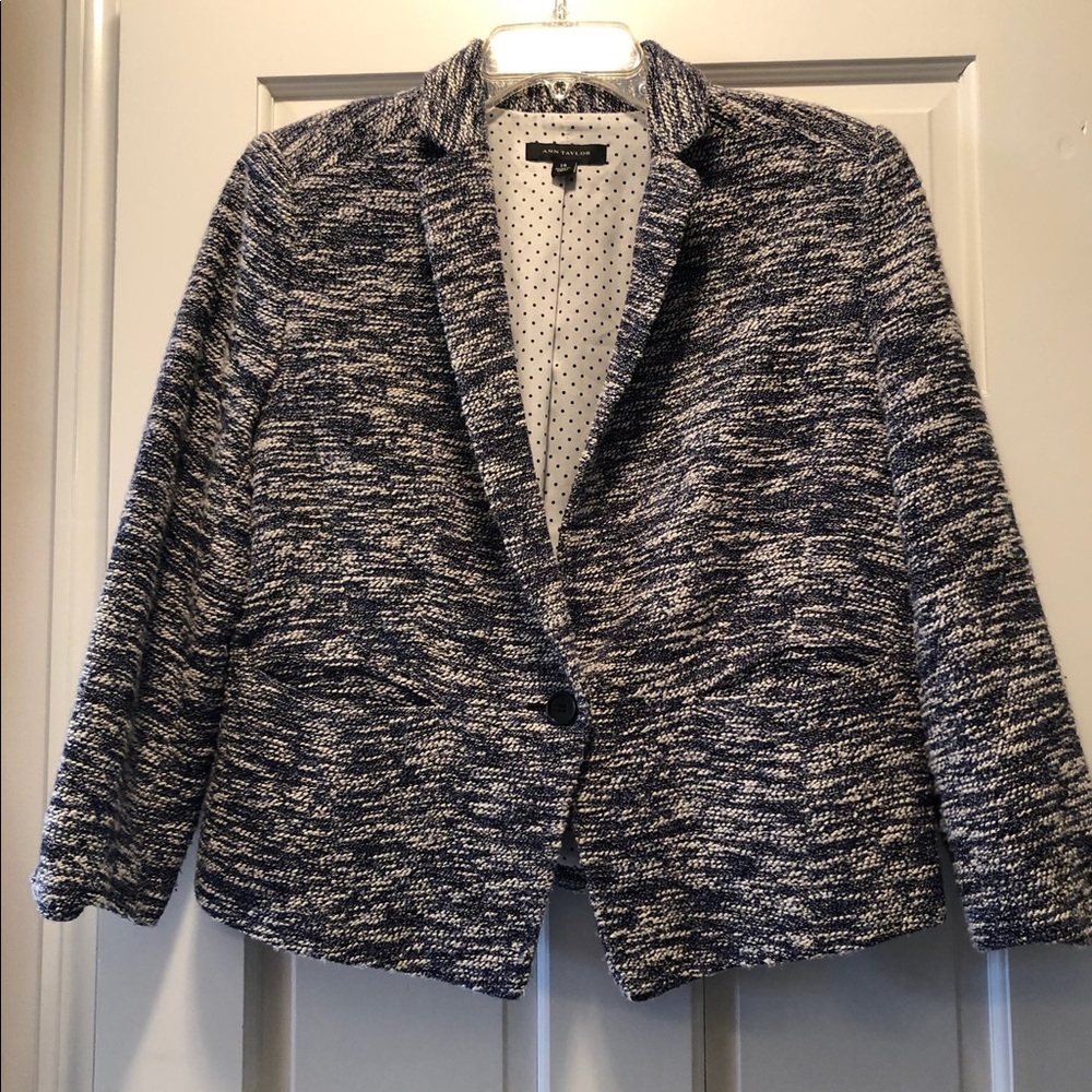 Ann Taylor tweed jacket